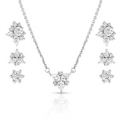 Jewellery Set | Triple Play Crystal