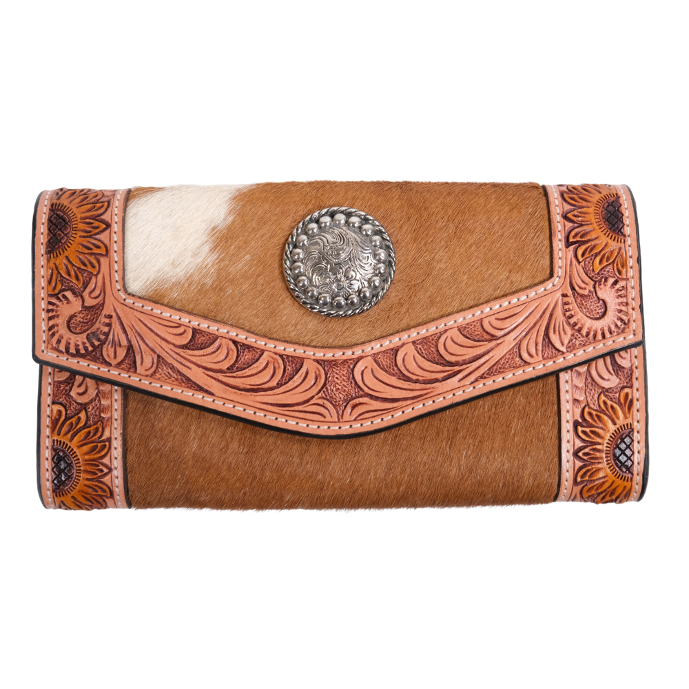 Outback King | Sunflower | Western Clutch Purse