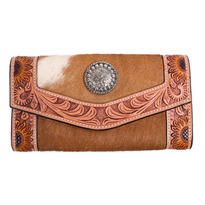 Outback King | Sunflower | Western Clutch Purse
