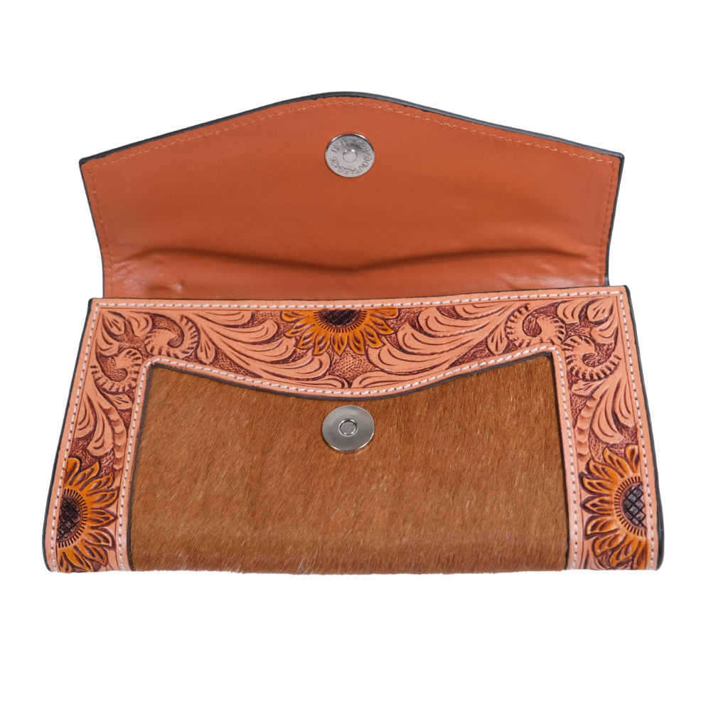 Outback King | Sunflower | Western Clutch Purse