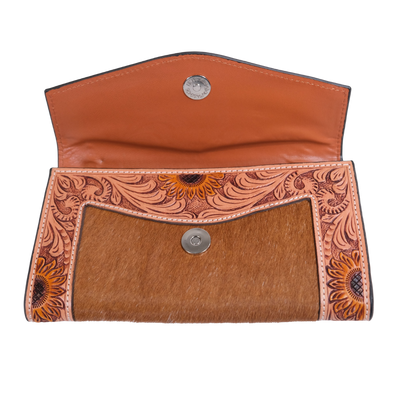 Outback King | Sunflower | Western Clutch Purse