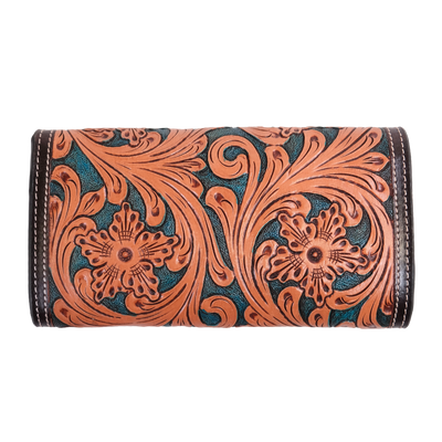 Outback King | Turquoise Vine | Western | Clutch Purse