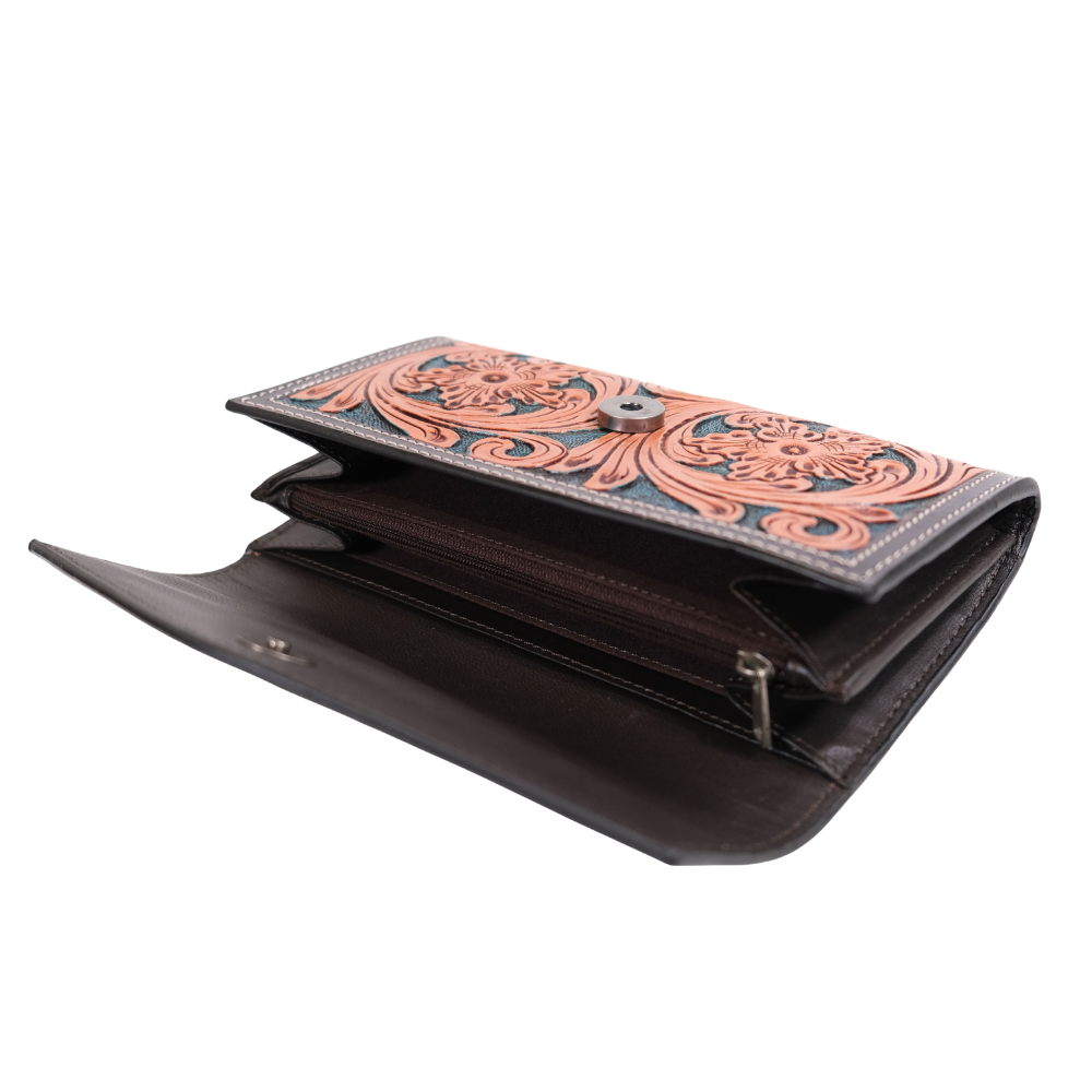 Outback King | Turquoise Vine | Western | Clutch Purse