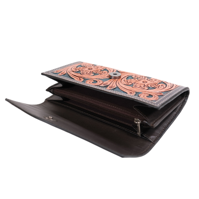 Outback King | Turquoise Vine | Western | Clutch Purse