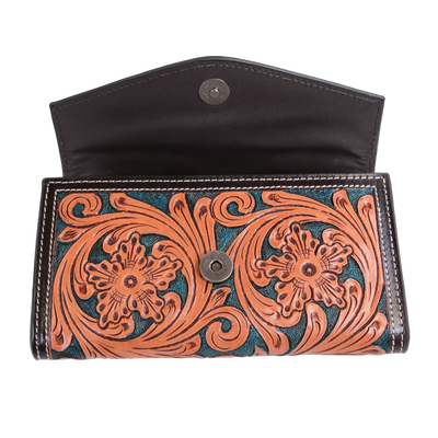 Outback King | Turquoise Vine | Western | Clutch Purse