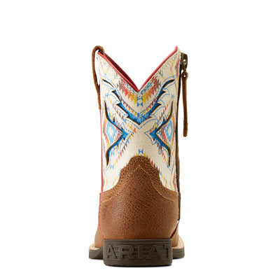 Ariat | Kid's San Angelo Venttek | Toasty Tan/ Bright Saddle Bllanket