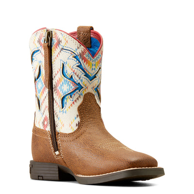 Ariat | Kid's San Angelo Venttek | Toasty Tan/ Bright Saddle Bllanket