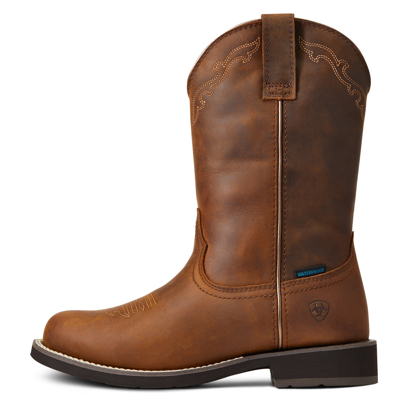 Ariat | Women's Delilah Round Toe Waterproof| Distressed Brown