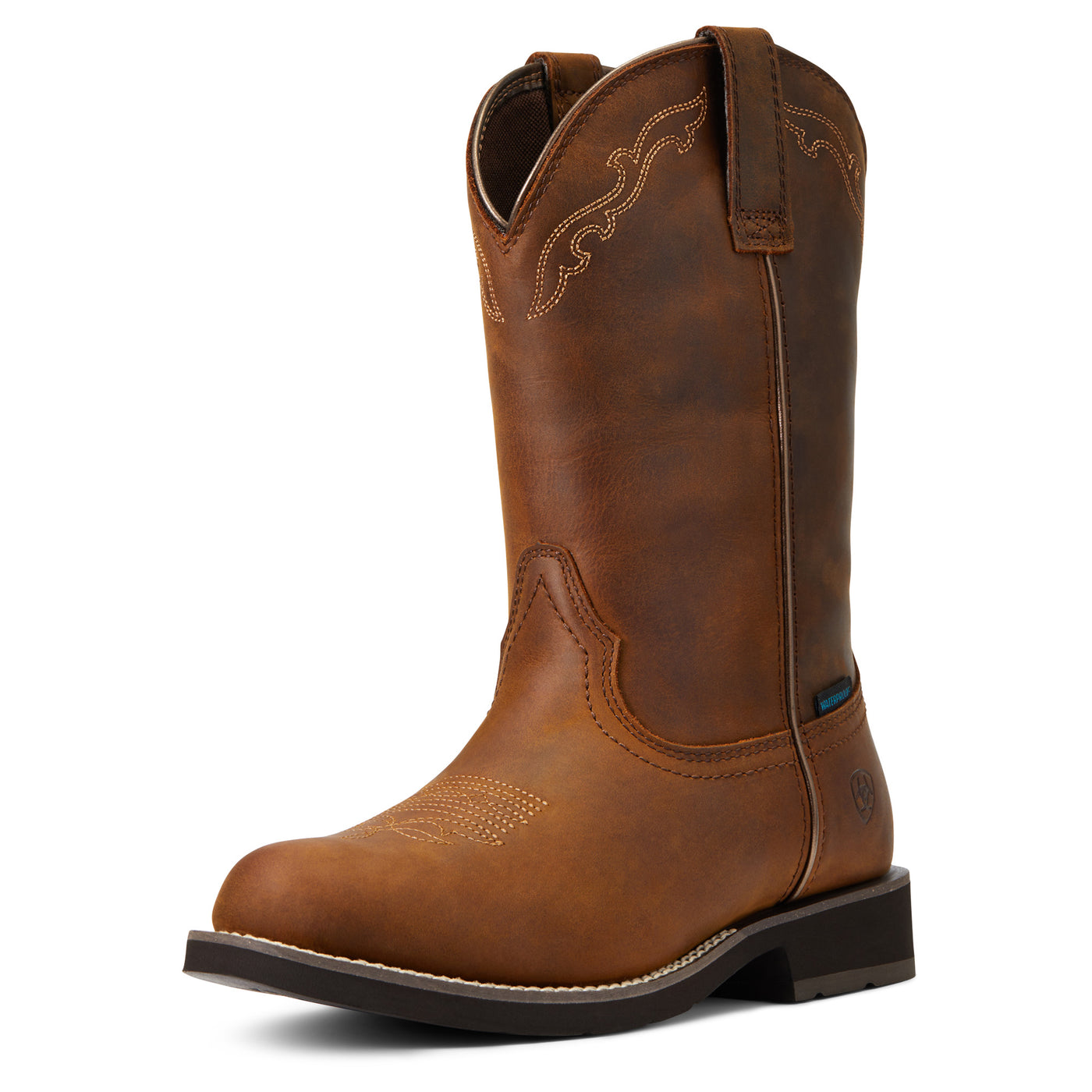 Ariat | Women's Delilah Round Toe Waterproof| Distressed Brown