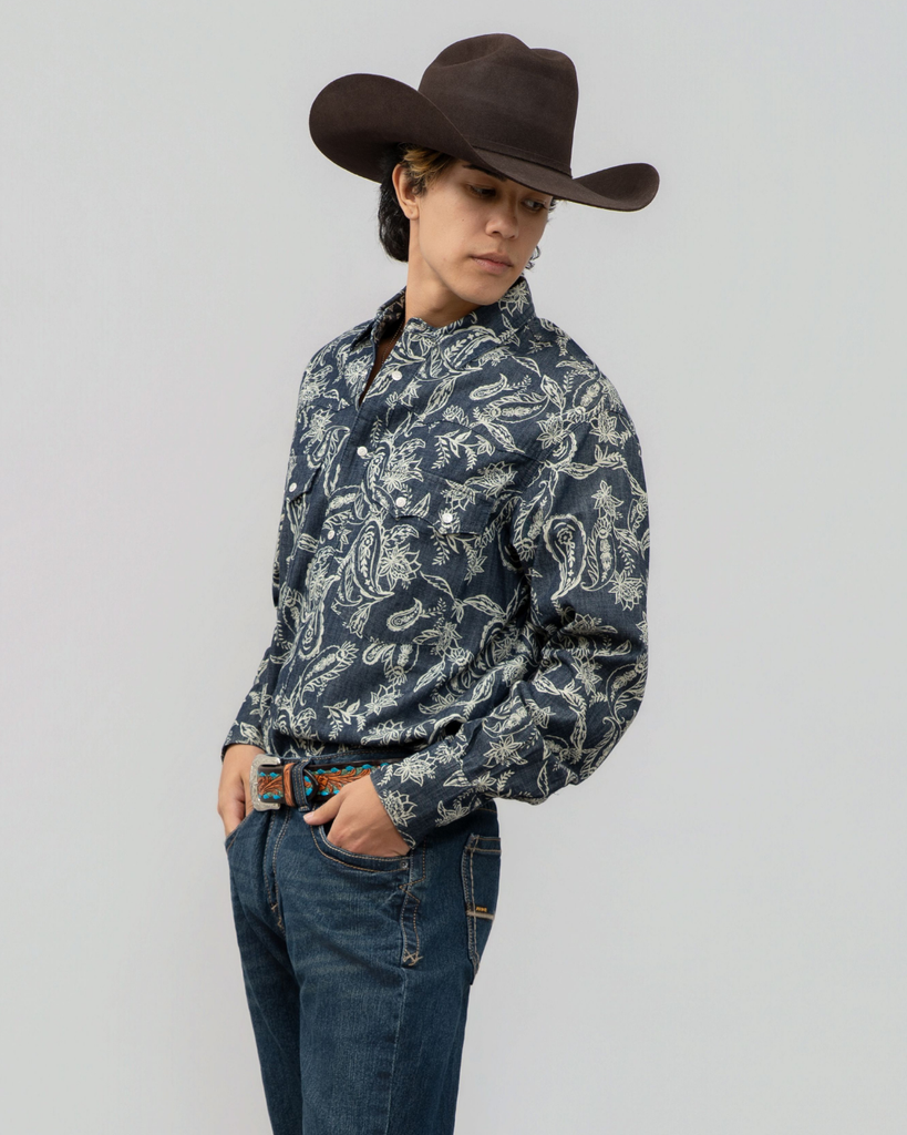 Outback King| Prairie Blossom | Men's Western Shirt