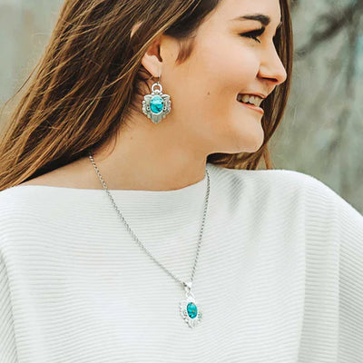 Earrings | Sheridan Fields Blue Turquoise