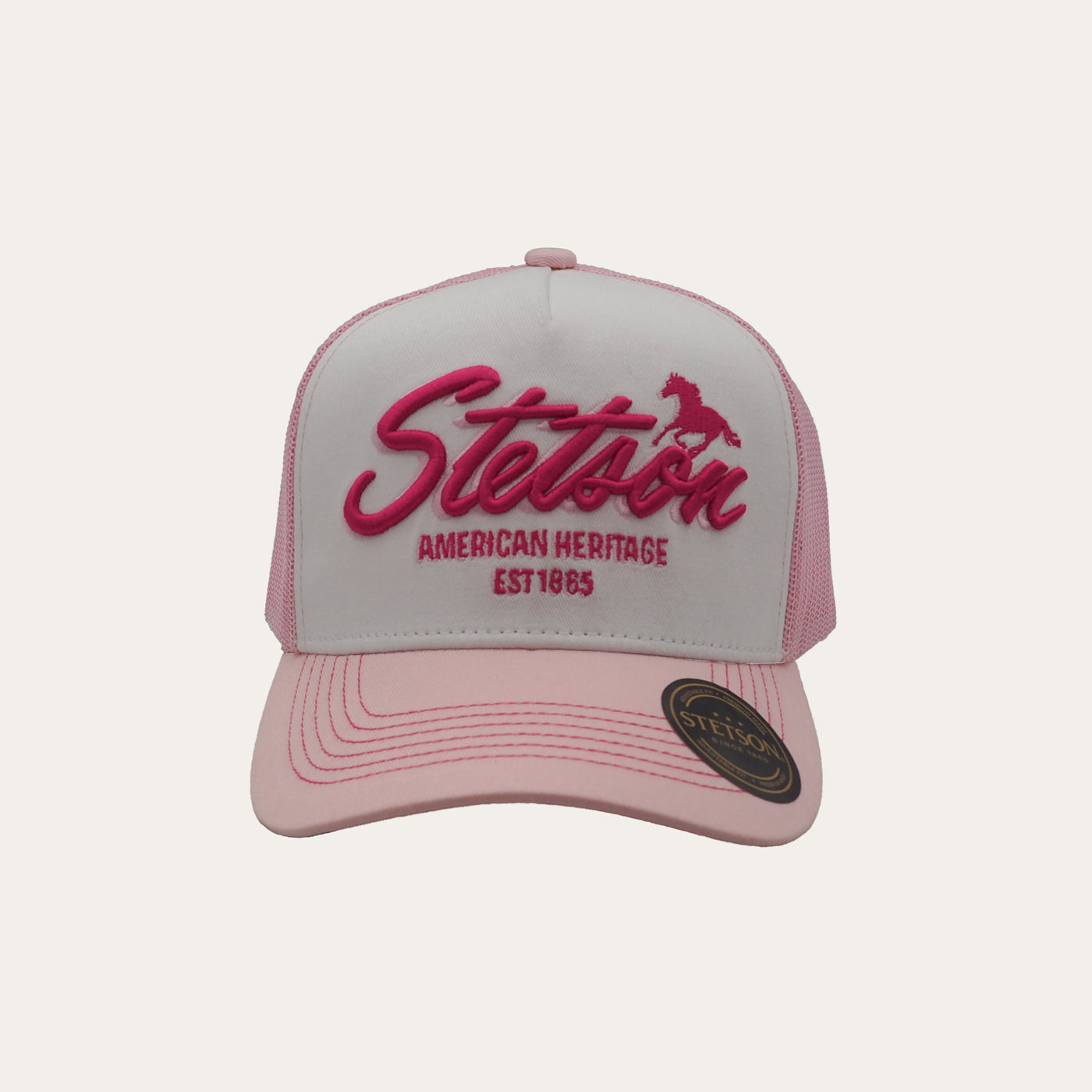 Stetson | Classic Trucker Cap | Pink