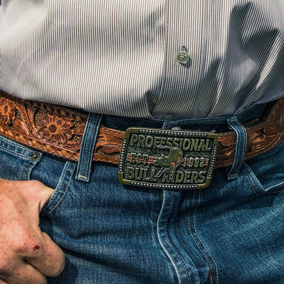 Montana Silversmiths | Professional Bull Riders 1992 | Attitude Belt Buckle