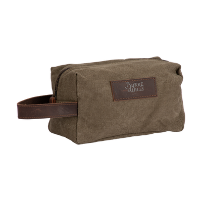 Burke & Wills Saunders Toiletry Bag | Army Green