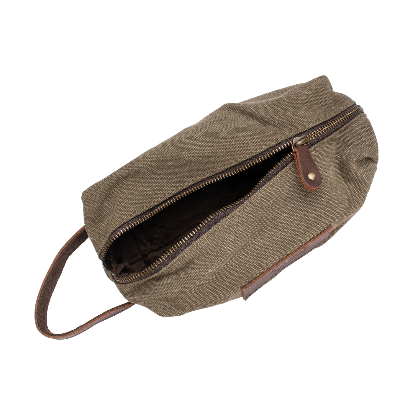 Burke & Wills Saunders Toiletry Bag | Army Green
