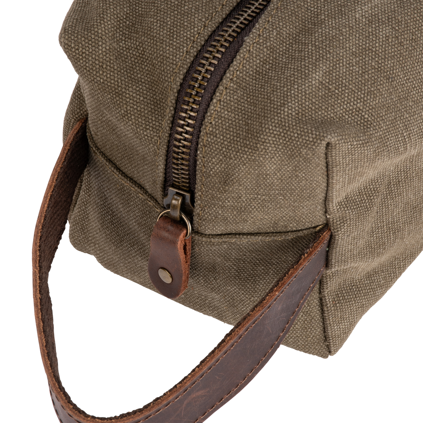 Burke & Wills Saunders Toiletry Bag | Army Green