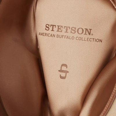 Stetson | Seneca ~ Buffalo Fedora | Silversand