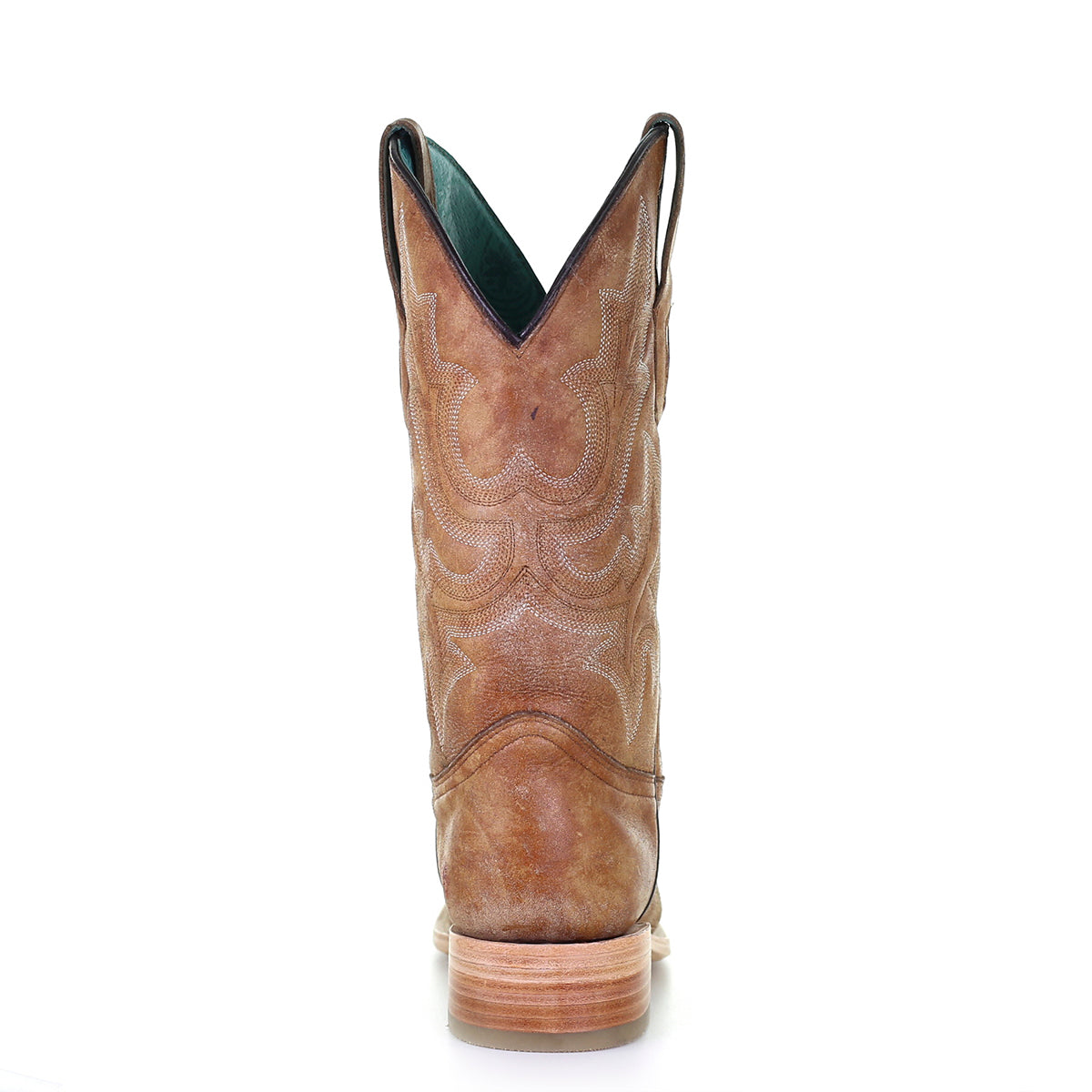 Corral | Embroidery | Wide Square Toe | Sand