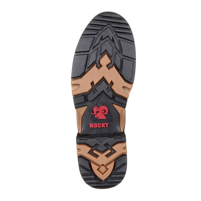 Rocky | Aztec Women's Composite Toe Waterproof Work Pull-On Boot | Brown