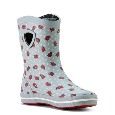 Ariat |  Kid's Kelmarsh Rubber Boot | Lady Bug Print