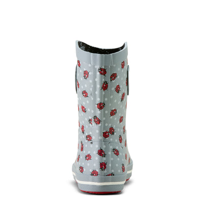 Ariat |  Kid's Kelmarsh Rubber Boot | Lady Bug Print