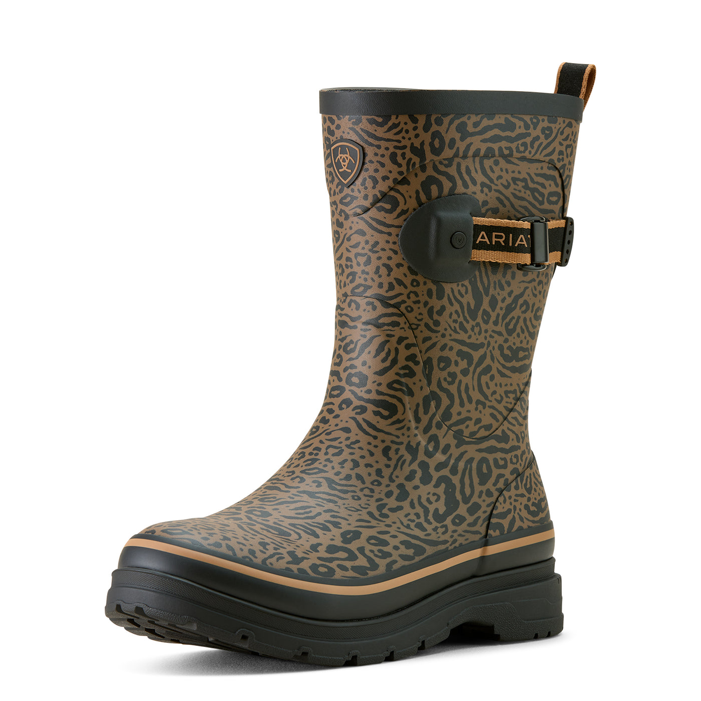 Ariat | Women’s Kelmarsh Mid Rubber Boot | Ocelot Print