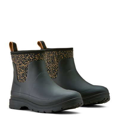 Ariat | Women’s Kelmarsh Shortie Rubber Boot | Ocelot Print