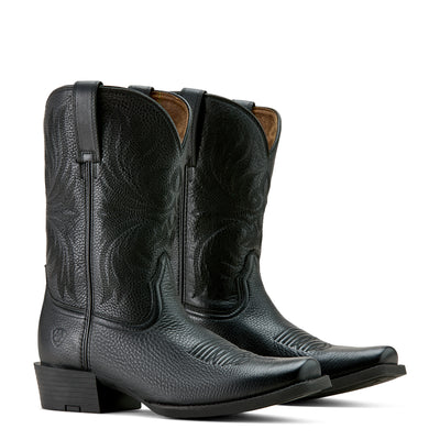 Ariat | Men’s Sport Cowboy Boot | Black Deertan