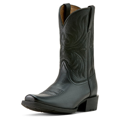 Ariat | Men’s Sport Cowboy Boot | Black Deertan
