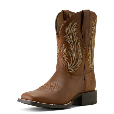 Ariat | Women's Round Up Filly Western Boot | Sorrel Crunch