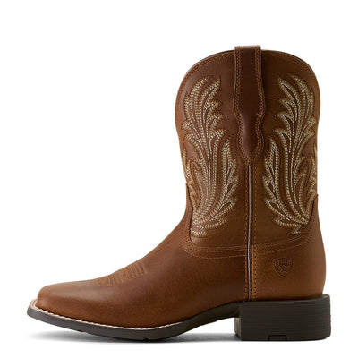 Ariat | Women's Round Up Filly Western Boot | Sorrel Crunch