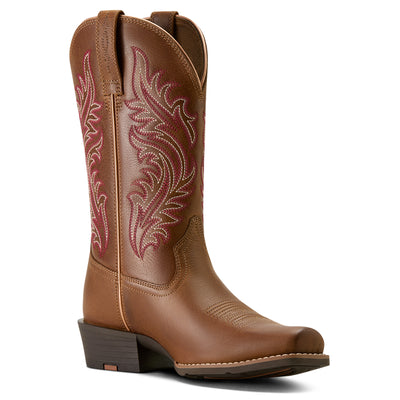 Ariat | Women's Round Up Western Boot | Sorrel Crunch