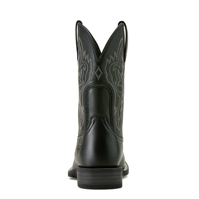 Ariat | Men's Western Big Rig Cowboy Boot | Black Deertan