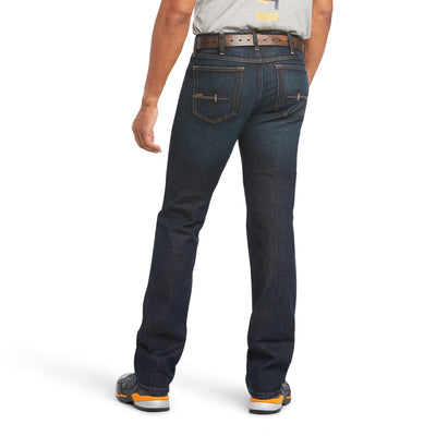 Ariat | Rebar M7 DuraStretch Edge Stackable Straight Leg Jean | Blackstone