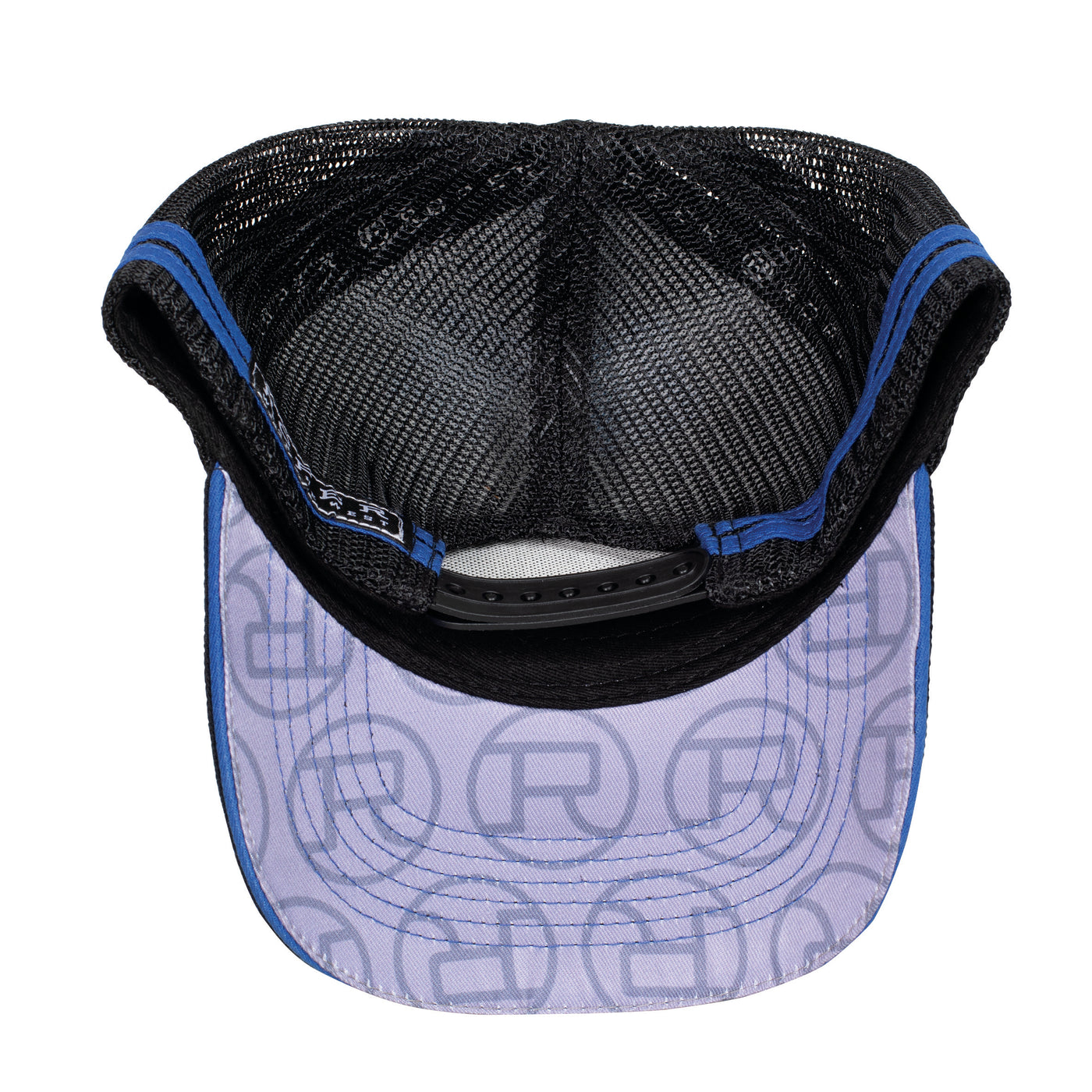 Roper | Trucker Cap | Plaid | Cobalt/Black