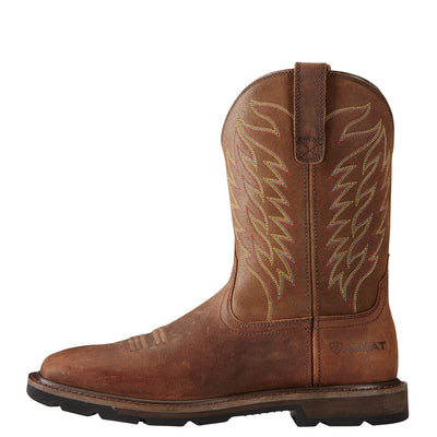 Ariat | Men's Groundbreaker Wide Square Steel Toe | Brown