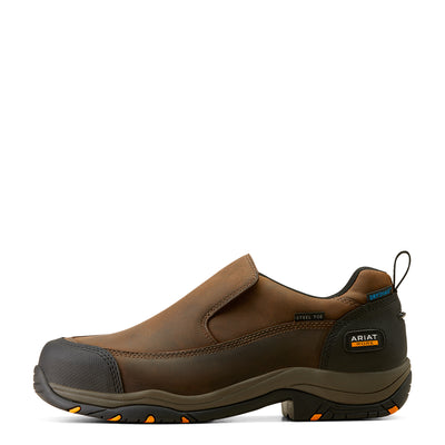 Ariat | Men's Duraralley| Waterproof | Steel Toe |Distressed Brown
