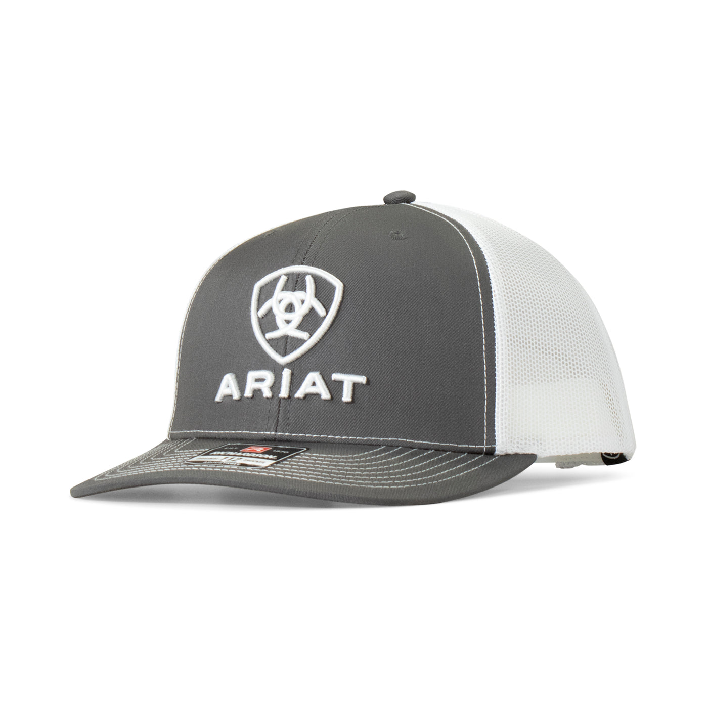 Ariat | Signature Logo Cap | Grey/White