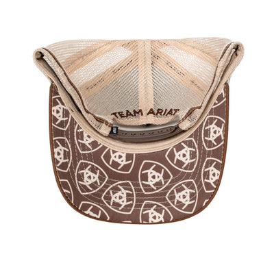 Ariat | Trucker Cap | EST Patch | Dachshund Brown