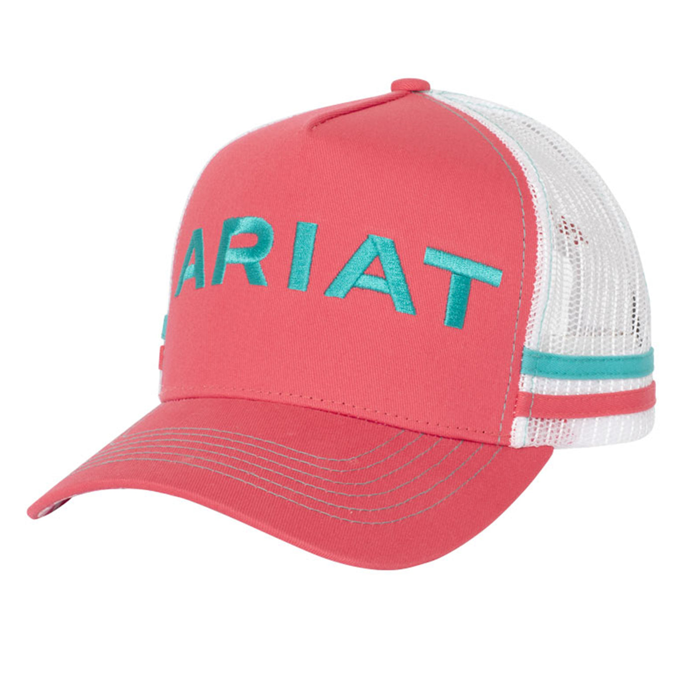 Ariat | Trucker Cap | Patriot | Raspberry