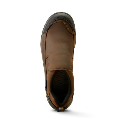 Ariat | Men's Duraralley| Waterproof | Steel Toe |Distressed Brown