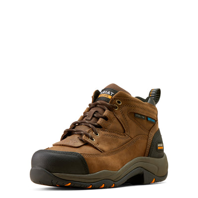 Ariat | Women's Duraterrain Waterproof Steel Toe | Distressed Brown