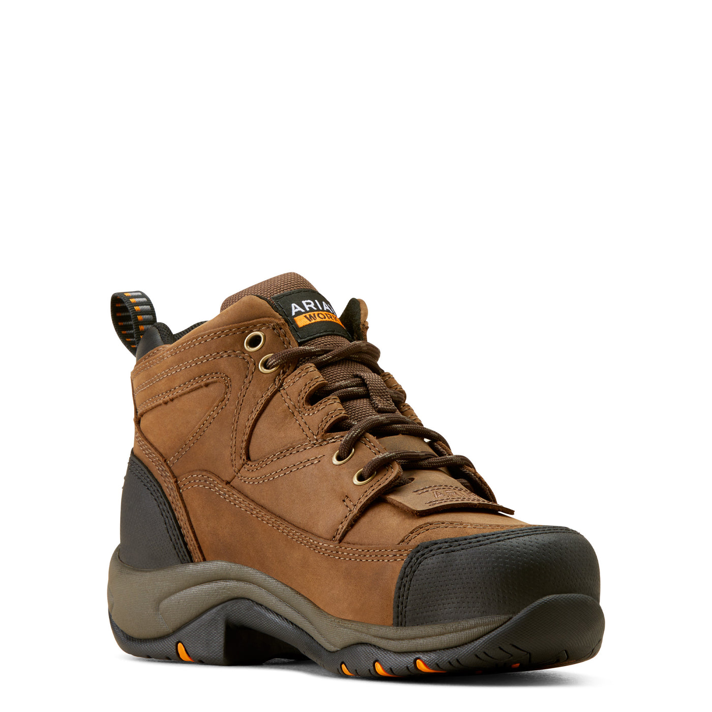 Ariat | Women's Duraterrain Waterproof Steel Toe | Distressed Brown
