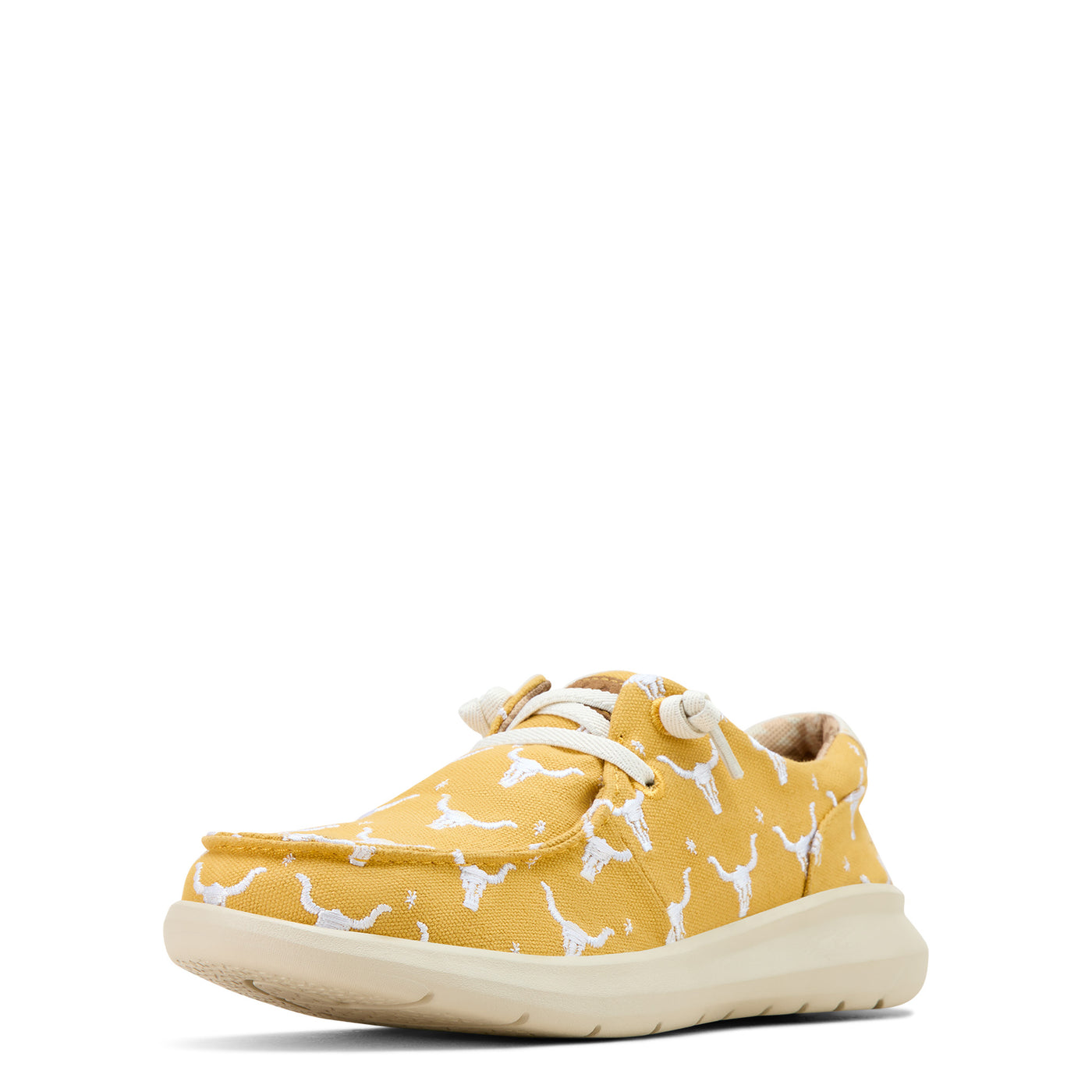Ariat | Women's Hilo Doodle | Mustard Steer Heads