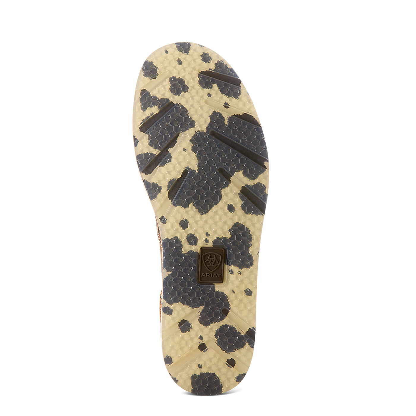 Ariat | Women's Cruiser | Tan Floral Emboss/Tan and White Brindle Hair On