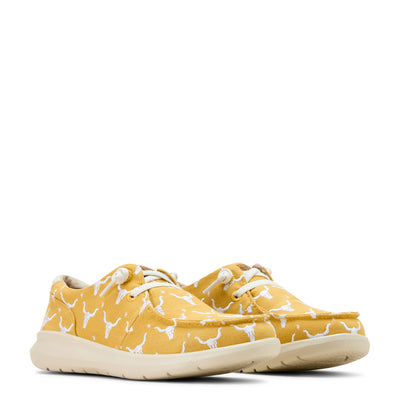 Ariat | Women's Hilo Doodle | Mustard Steer Heads