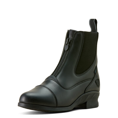 Ariat | Women's Heritage Zip Waterproof Paddock Boot | Black