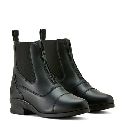 Ariat | Women's Heritage Zip Waterproof Paddock Boot | Black