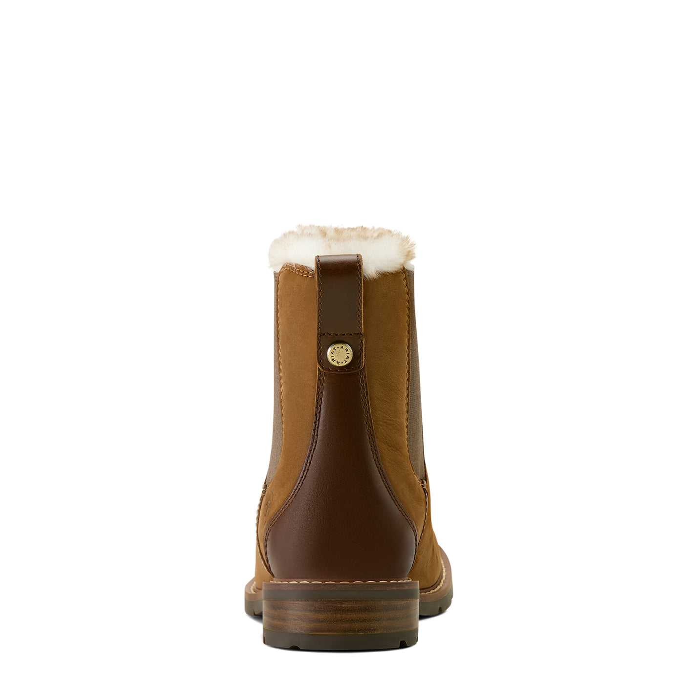 Ariat | Women's Wexford Sherpa | Waterproof Chelsea Boot | Amber Brown