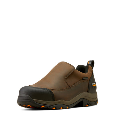 Ariat | Men's Duraralley| Waterproof | Steel Toe |Distressed Brown